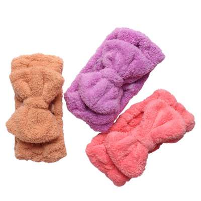 girls headbands Elastic Hair Band headwear for Washing Face Shower Spa Makeup Tools