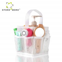 Inno-Crea Tote PVC Mesh Shower Caddy with 8 Compartments, Portable Shower Caddy Hanging, Bathroom Bag Accessories - Shower Caddy